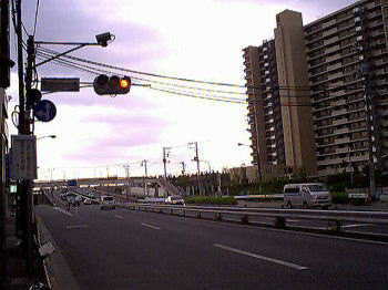 小松川橋を望む