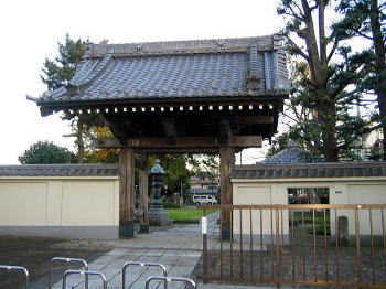 正光寺の門